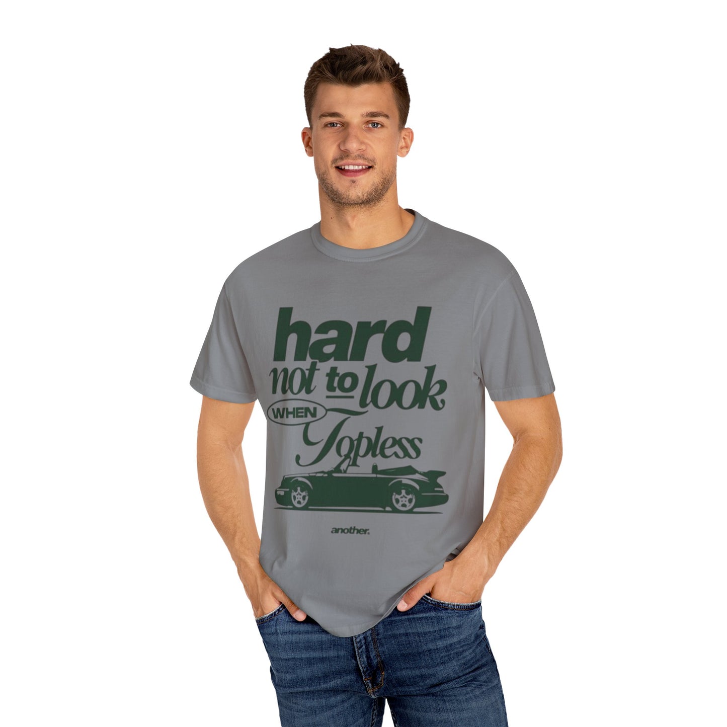 Hard Not to Look Topless T-Shirt - Morrocan Artx