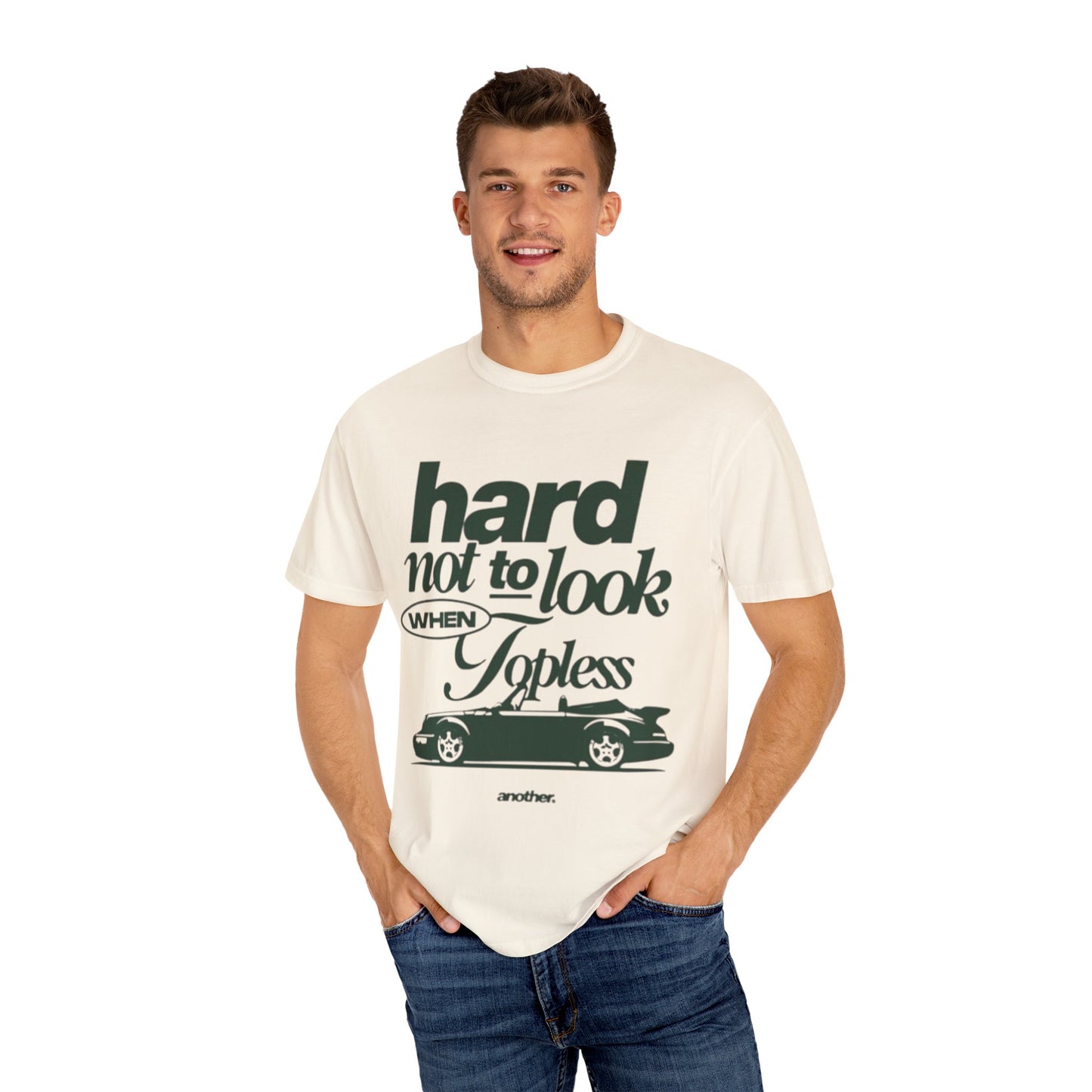 Hard Not to Look Topless T-Shirt - Morrocan Artx