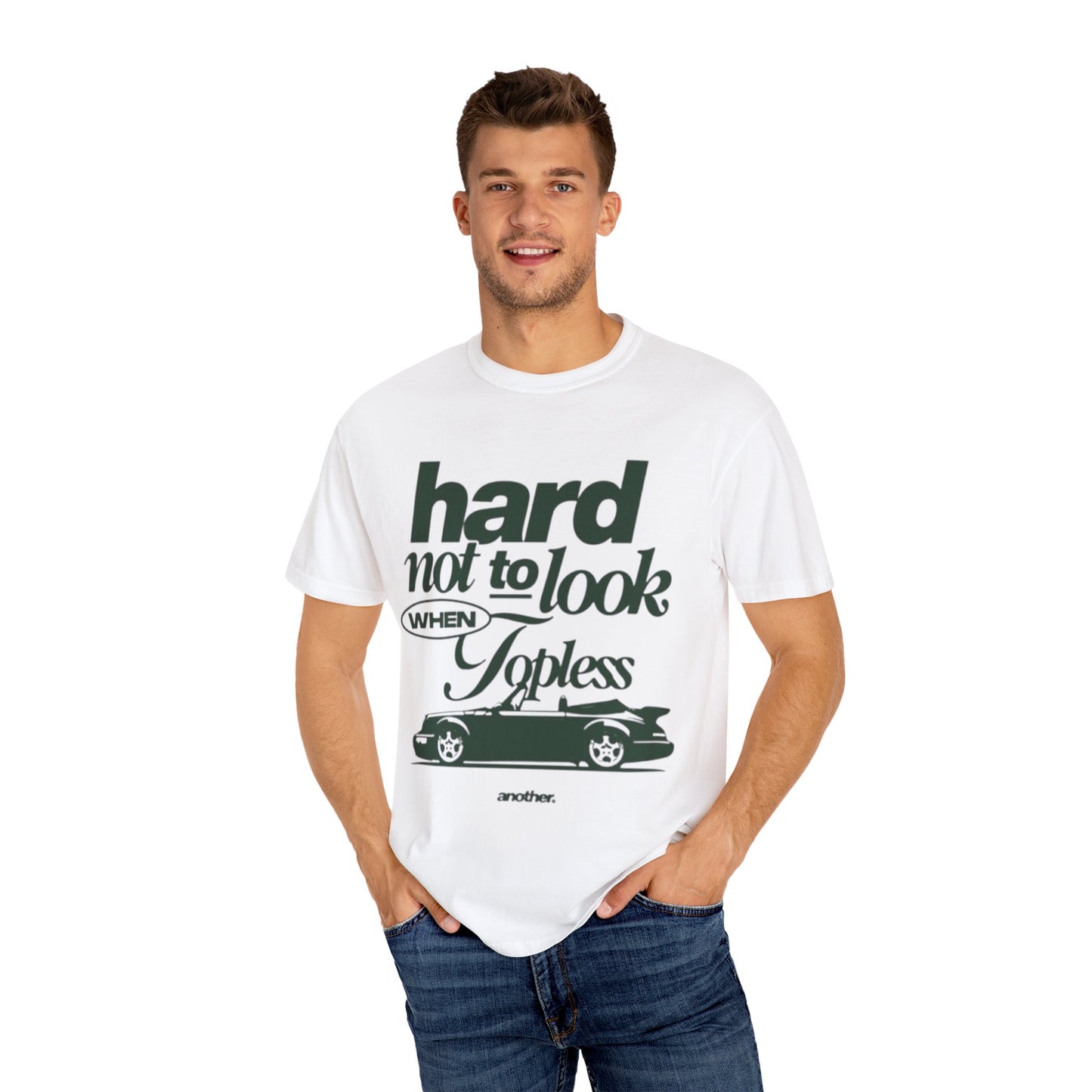 Hard Not to Look Topless T-Shirt - Morrocan Artx