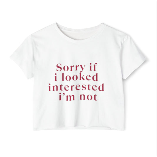 Not Interested T-shirt
