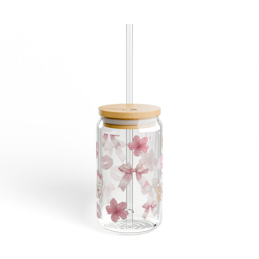 Blush & Bow Sipper Glass