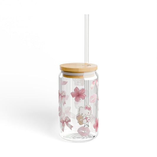 Blush & Bow Sipper Glass